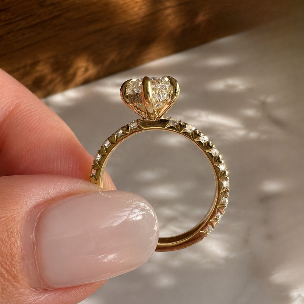 READY TO SHIP - Selena 3.10ct Marquise Lab Diamond Ring