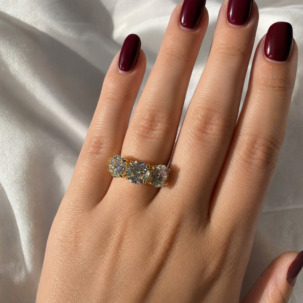 Trina 6CTW Round Trilogy Ring