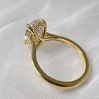 Ivy 4ct Oval Trellis Ring