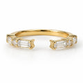 Signature Natalie East West Baguette and Round Cut Band image 0
