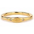 Signature Birthstone Signet Pinky Ring image 0