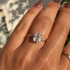 Signature Sienna 3ct Elongated Cushion Cut Ring image 5