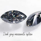 Nathan 1ct Marquise Cut Unisex Ring - M and F Series image 9