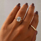 Signature Sienna 3ct Elongated Cushion Cut Ring image 1