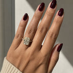 Rosalie 4-4.5ct Radiant Pave Ring