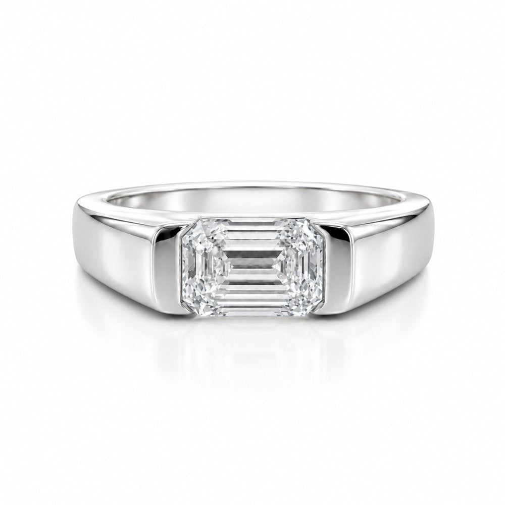 Koa 1ct Emerald Unisex Ring