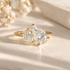 Susan 2.5CTW Pear Toi Et Moi Ring
