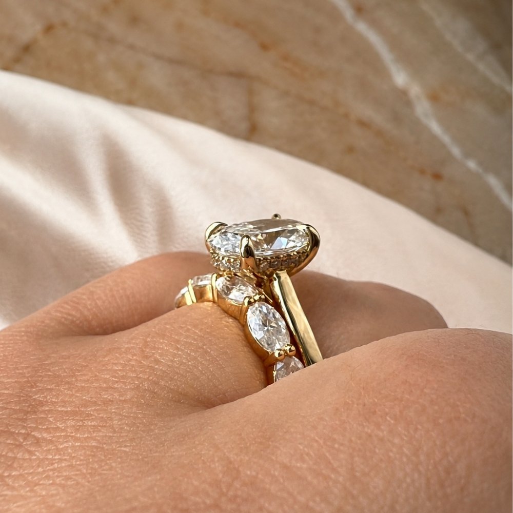 READY TO SHIP - Ivy Fleur 2.06ct Oval Lab Diamond Ring