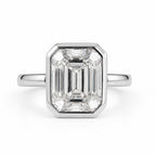 Blair 3ct Emerald Euroshank Ring
