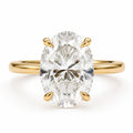 Ophelia Fleur 2-2.5ct Oval Solitaire Ring