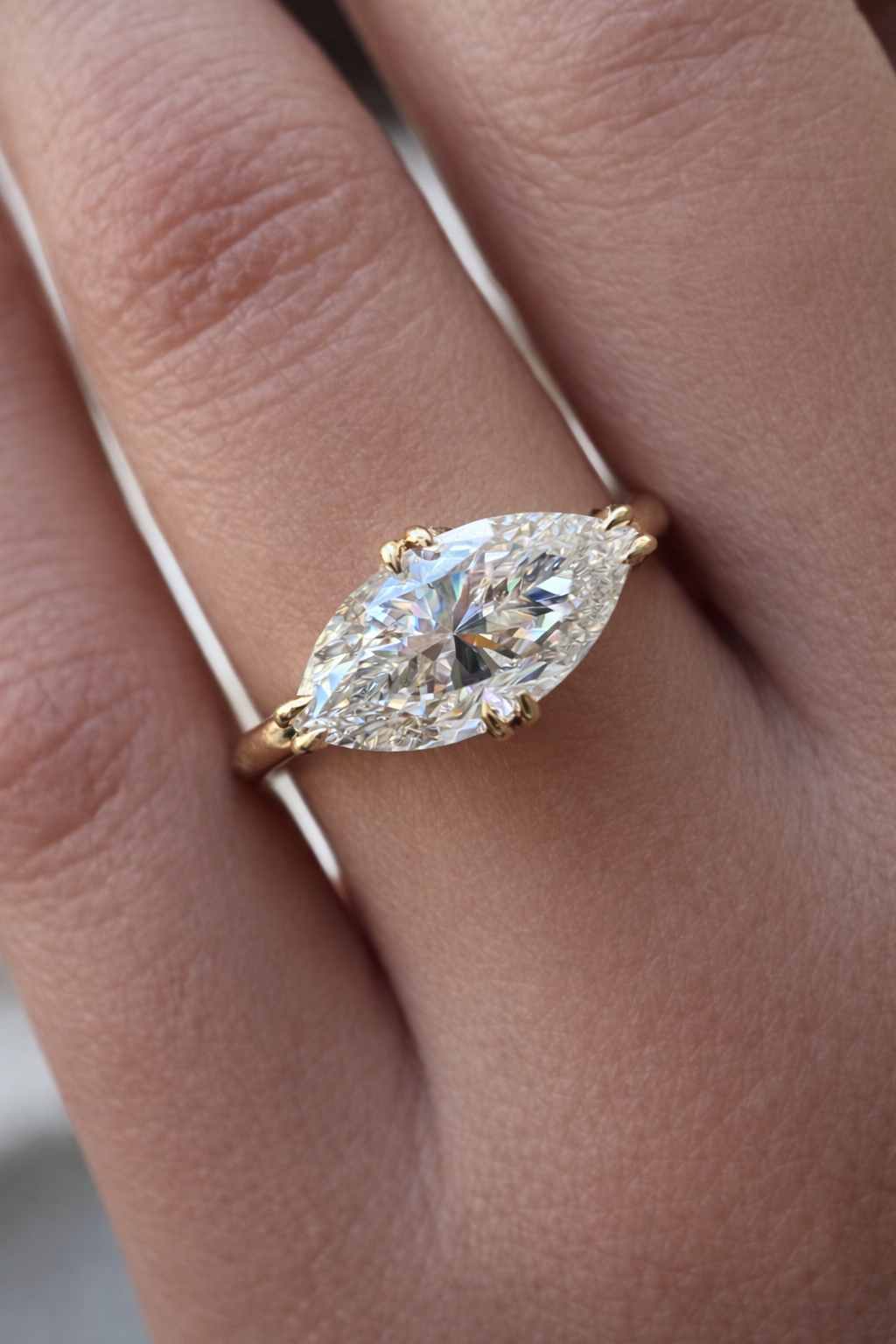 Signature Macey 2ct East West Marquise Ring image 1