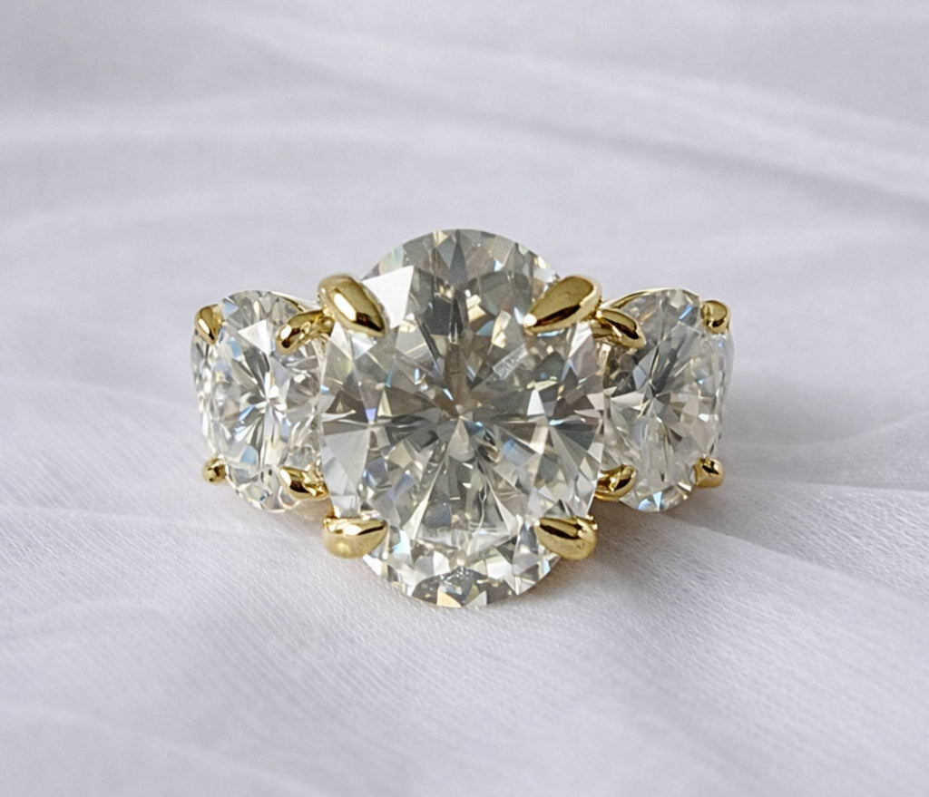 Signature Georgina 6CTW Oval Trilogy Ring image 9