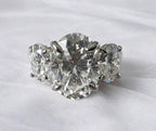 Signature Georgina 6CTW Oval Trilogy Ring image 7