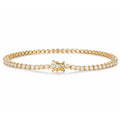Briana 1.5CTW Lab Diamond Bezel Tennis Bracelet image 0