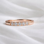 Signature Everline 0.15CTW Lab Grown Diamond Band image 5