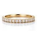 Signature V Prong 0.6ctw Pave Band image 0