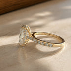 Rosalie 4-4.5ct Radiant Pave Ring