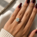 READY TO SHIP - Ivy Fleur 2.06ct Oval Lab Diamond Ring