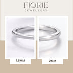 0.2mm Wide Solitaire Band Upgrade image 0