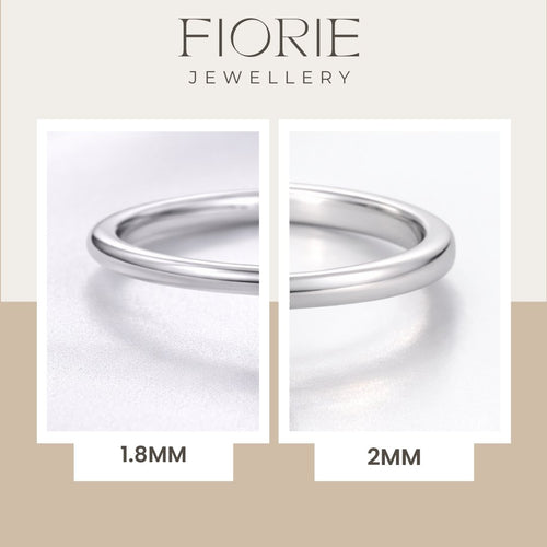0.2mm Wide Solitaire Band Upgrade image 0