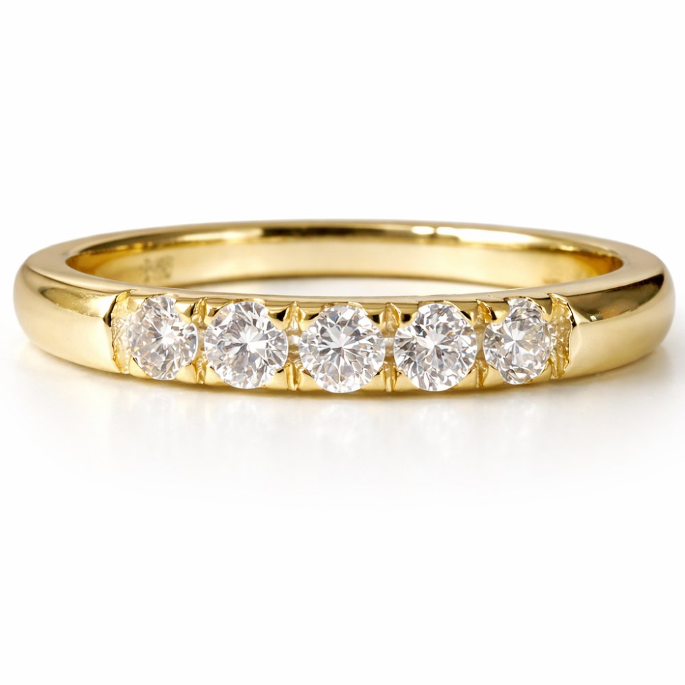 Signature Everline 0.15CTW Lab Grown Diamond Band image 0