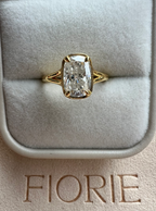 Signature Taylor 2.5ct Vintage-Inspired Elongated Cushion Solitaire Ring image 2