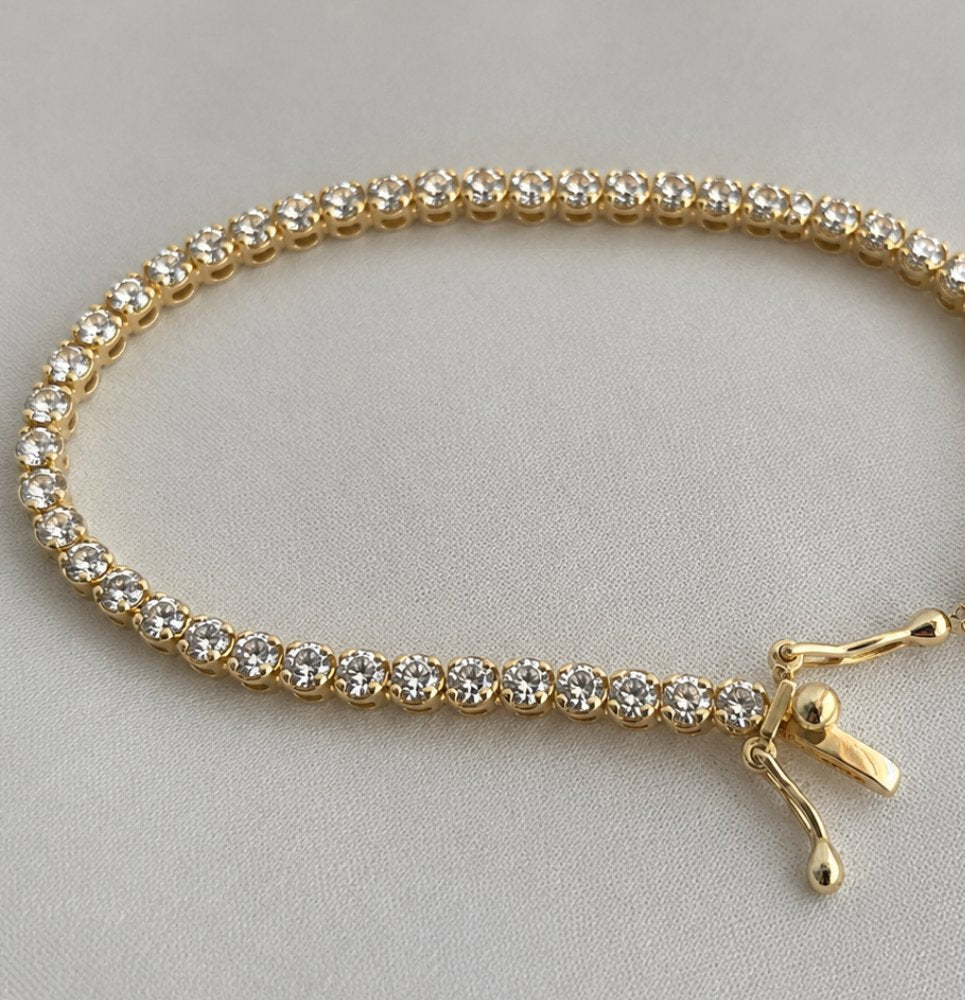 Gemma 1.4CTW Lab Diamond 2.2mm Tennis Bracelet image 0