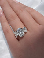Signature Georgina 6CTW Oval Trilogy Ring image 2