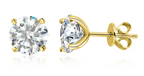 Sashi Moissanite Martini Set Stud Earrings image 7