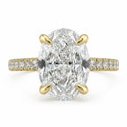 READY TO SHIP - Octavia 2.11ct Oval Lab Diamond Ring