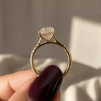 Rosalie 4-4.5ct Radiant Pave Ring