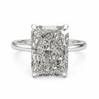 Riley 4ct Radiant Cathedral Ring