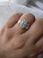 Signature Georgina 6CTW Oval Trilogy Ring image 1