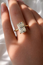 Signature Rory Radiant Cut 4ct Solitaire Ring image 3
