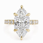 Selena 3.5ct Marquise Pave Ring
