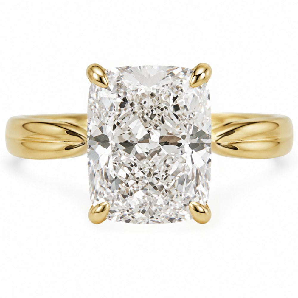 Stacey 3ct Elongated Cushion Trellis Ring
