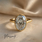 Bianca 2.5ct Oval Bezel Ring