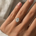 Bianca 2.5ct Oval Bezel Ring