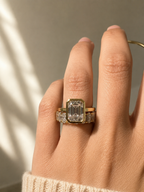 Blair 3ct Emerald Euroshank Ring