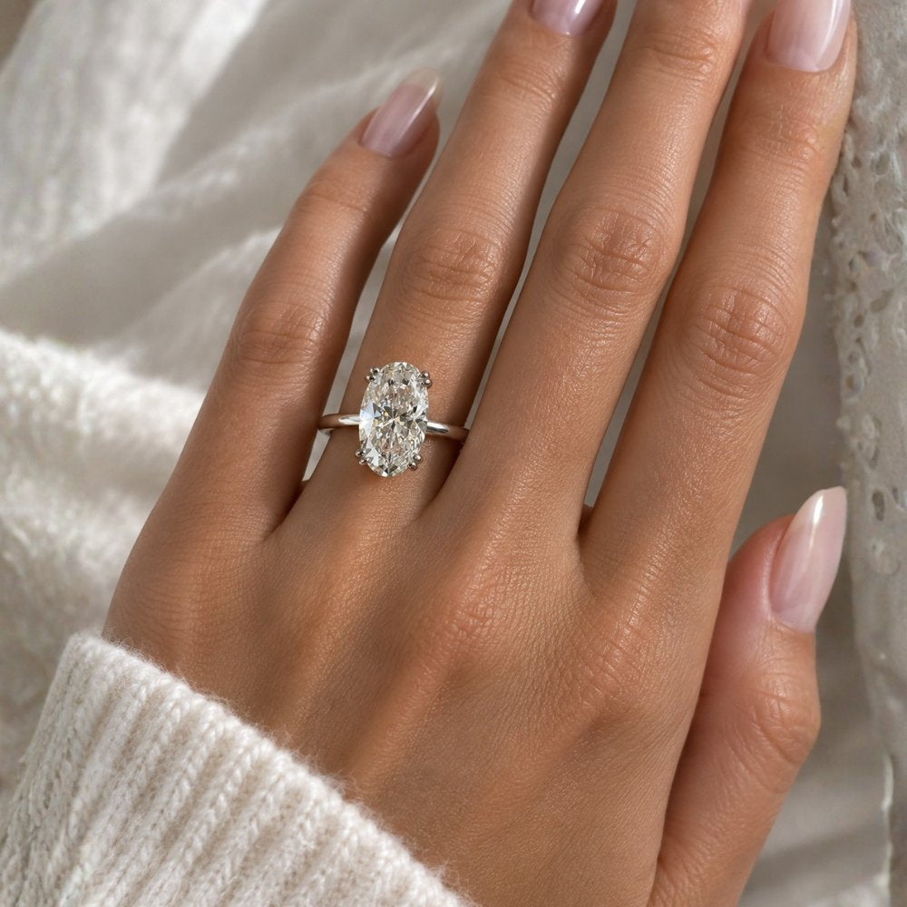 Hannah 4ct Oval Ring