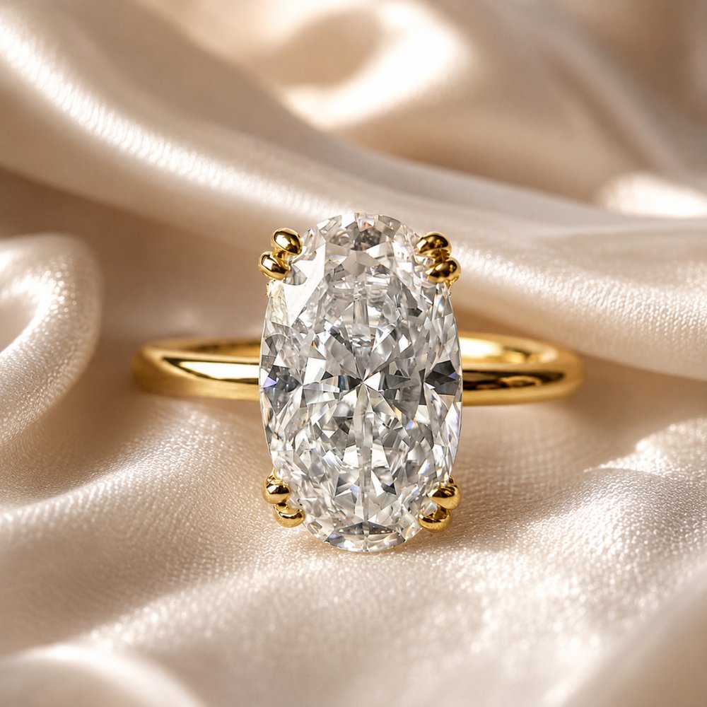 Hannah 4ct Oval Ring