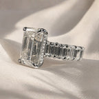 Melody 11CTW Emerald Ring