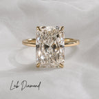 READY TO SHIP - Rory 4.11ct Radiant Lab Diamond Ring