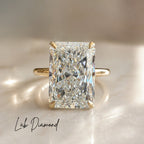 Rory 4ct Radiant Solitaire Ring