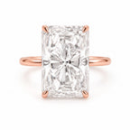 Rory 4ct Radiant Solitaire Ring