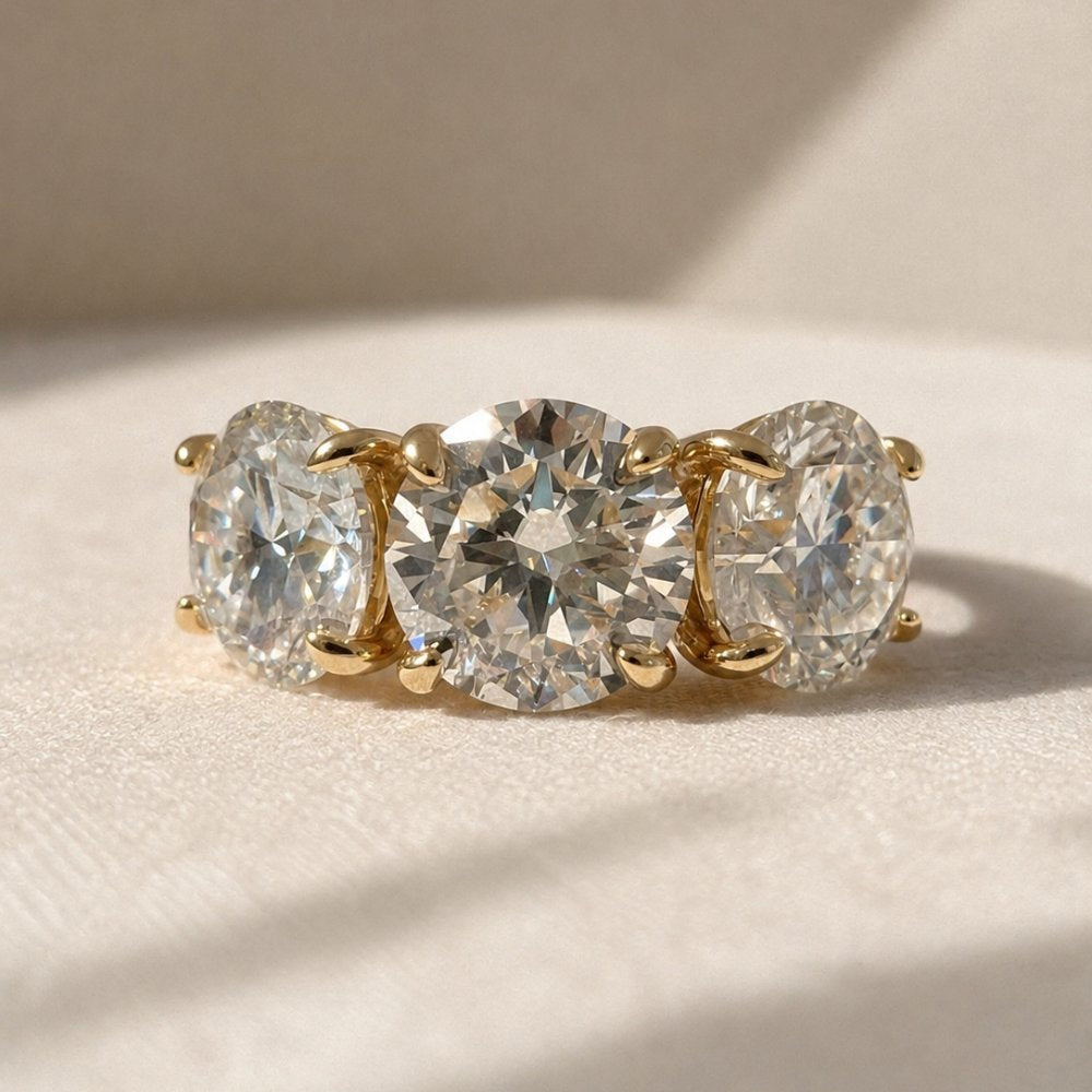 Trina 6CTW Round Trilogy Ring