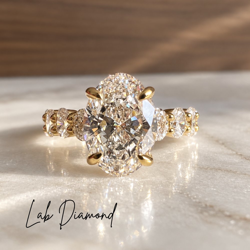 Valentina 4.8CTW Oval Ring