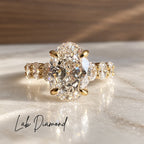 Valentina 4.8CTW Oval Ring