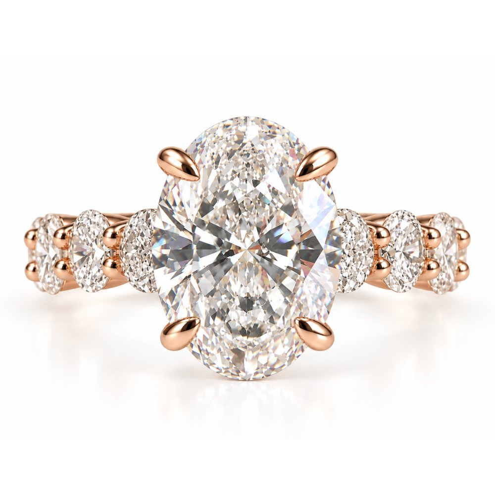 Valentina 4.8CTW Oval Ring