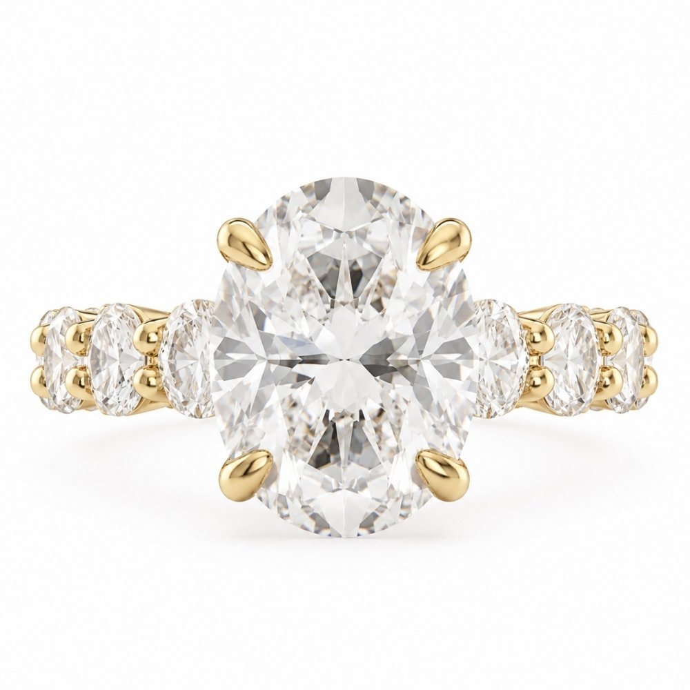 Valentina 4.8CTW Oval Ring